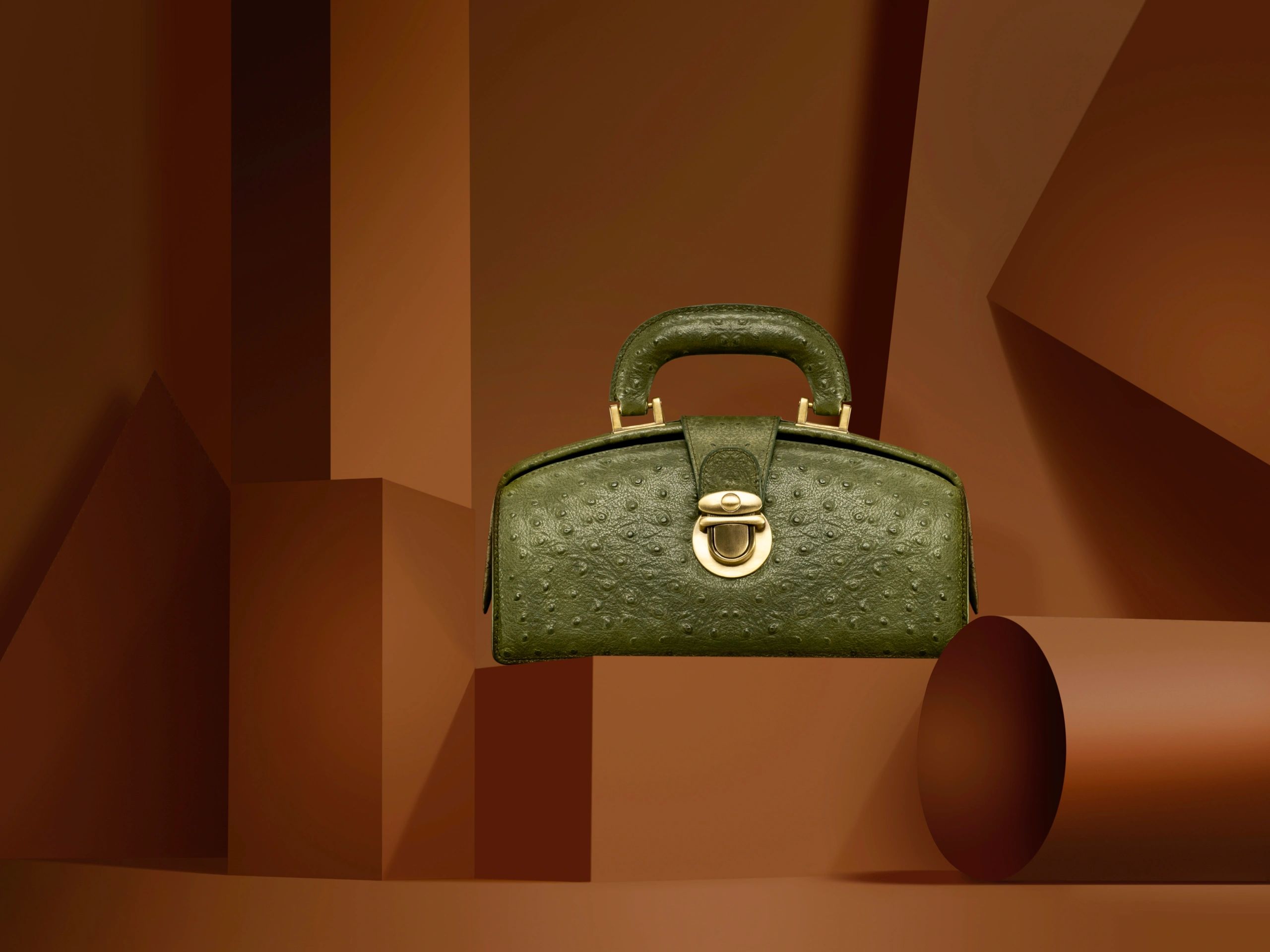 Luxury handbag product still life